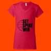 Softstyle Women's V-Neck T-Shirt Thumbnail