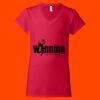 Softstyle Women's V-Neck T-Shirt Thumbnail
