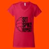 Softstyle Women's V-Neck T-Shirt Thumbnail