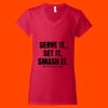 Softstyle Women's V-Neck T-Shirt Thumbnail
