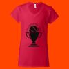 Softstyle Women's V-Neck T-Shirt Thumbnail