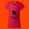 Softstyle Women's V-Neck T-Shirt Thumbnail
