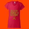Softstyle Women's V-Neck T-Shirt Thumbnail
