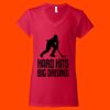 Softstyle Women's V-Neck T-Shirt Thumbnail