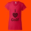 Softstyle Women's V-Neck T-Shirt Thumbnail
