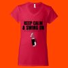 Softstyle Women's V-Neck T-Shirt Thumbnail
