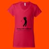 Softstyle Women's V-Neck T-Shirt Thumbnail