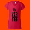 Softstyle Women's V-Neck T-Shirt Thumbnail