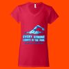 Softstyle Women's V-Neck T-Shirt Thumbnail