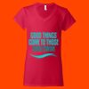 Softstyle Women's V-Neck T-Shirt Thumbnail