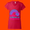 Softstyle Women's V-Neck T-Shirt Thumbnail