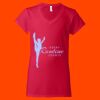 Softstyle Women's V-Neck T-Shirt Thumbnail