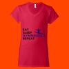 Softstyle Women's V-Neck T-Shirt Thumbnail
